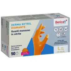 Рукавички нітрілові 50шт. DERMA NYTRIL DIAMANTE GU128M