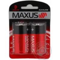 Батарейка MAXUS D/R20 2 шт
