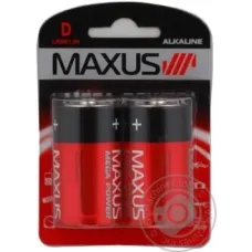Батарейка MAXUS D/R20 2 шт