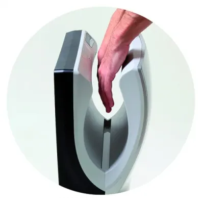 Электросушарка для рук енергозберігаюча. DualFlow Plus. M14AI