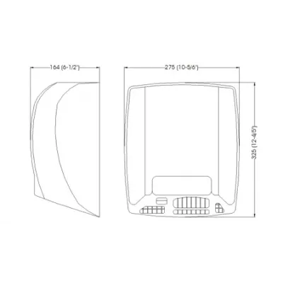 Електросушарка для рук, MEDIFLOW. M03A
