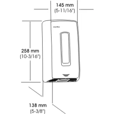 Електросушарка для рук Smartflow. M04AC