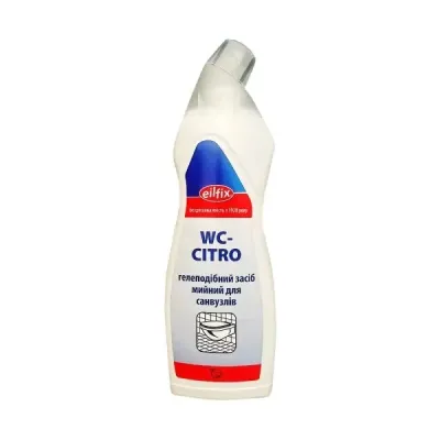 Гелеподібний мийний засіб WC CITRO для санвузлів 750мл. 100159-750-999