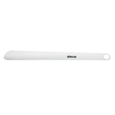 Лопатка для взуття велика, метал, біла. L40001White