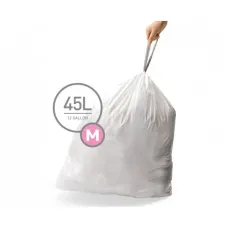Мішки для сміття міцні із зав`язками 45л SIMPLEHUMAN. CW0173