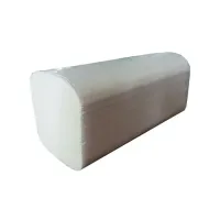 Паперові рушники листові, білі, V-складання, 2 шари, 150 ар. A103105