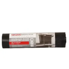 PRO Пакети для сміття 240 л, 5 штук, 50 мк, (чорні) 2 шари. 16207200