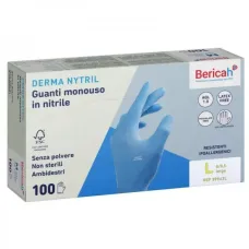 Рукавички нітрілові 100шт, DERMA NYTRIL. 39942L