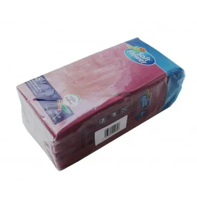 Серветки столові Pocket 1/8 двошарові 40х40 (45 шт.) бордові. T2408T/BORD