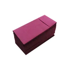 Серветки столові Pocket 1/8 двошарові 40х40 (45 шт.) бордові. T2408T/BORD