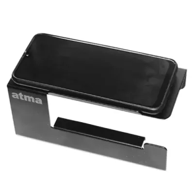 Тримач туалетного паперу з поличкою E-Line E935Black