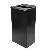 Урна для сміття 20л S-LINE метал, чорний. M120Black