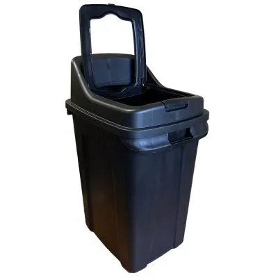 Бак для сортування сміття Planet Re-Cycler 70 Л чорний (ОРГАНІКА)