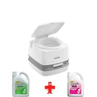 Біотуалет porta potti qube 145 плюс набір рідин