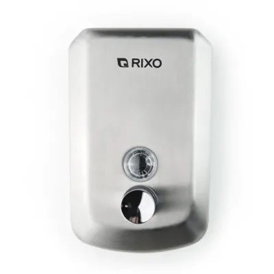 Дозатор для рідкого мила нержавіюча сталь rixo solido s002
