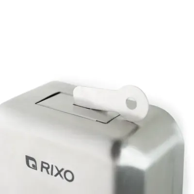 Дозатор для рідкого мила нержавіюча сталь rixo solido s002