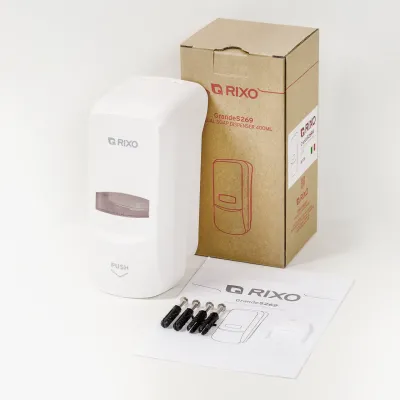 Дозатор рідкого мила rixo grande s269w