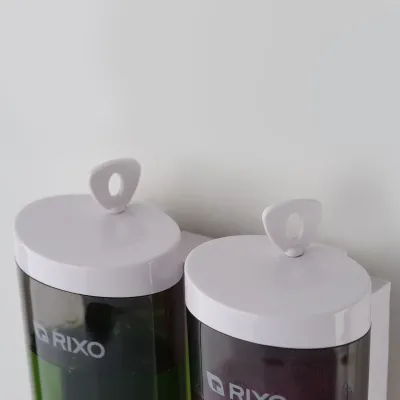 Дозатор рідкого мила універсальний rixo lungo sw013w