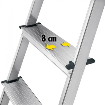 Драбина алюмінієва Hailo L60 Standard Line, 4 ступені