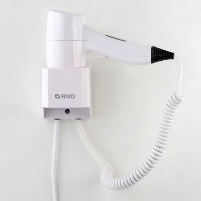 Фен для сушіння волосся настінний rixo maggio f30w