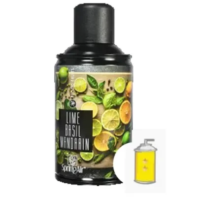 Аерозольний балончик 250мл, Греція. LIME BASIL MANDARINE