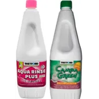 Комплект засобів для біотуалету campa green + campa rinse plus, 1.5 л