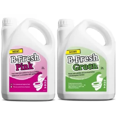 Комплект засобів для біотуалету THETFORD B-Fresh Green + B-Fresh Pink