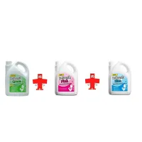 Комплект засобів для біотуалету THETFORD B-Fresh Grenn + B-Fresh Blue + B-Fresh Pink