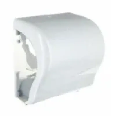 Механічний диспенсер для паперових рушників у рулоні MERIDA UNIQUE LUX CUT GLAMOUR WHITE SPARK LINE