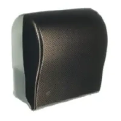 Механічний диспенсер для паперових рушників у рулоні MERIDA UNIQUE SOLID CUT EXCLUSIVE CARBON SPARK LINE