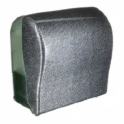 Механічний диспенсер для паперових рушників у рулоні MERIDA UNIQUE SOLID CUT GLAMOUR BLACK SPARK LINE