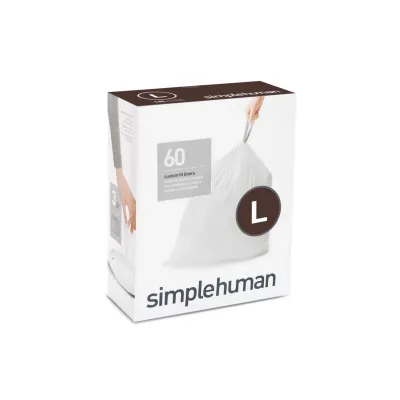 Мішки для сміття міцні із зав'язками 16-18л SIMPLEHUMAN