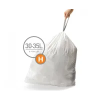 Мішки для сміття міцні із зав'язками 30-35л SIMPLEHUMAN