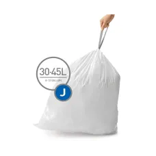 Мішки для сміття міцні із зав'язками 30-40л SIMPLEHUMAN