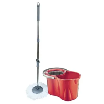 Набір для збирання planet spin mop classic 19 л червоний