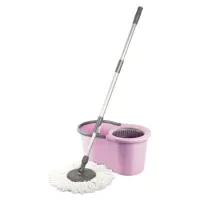 Набір для збирання planet spin mop midi 16 л рожевий