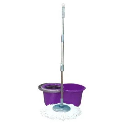 Набір для збирання planet spin mop mini 14 л пурпурний