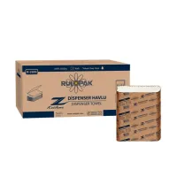 Паперові рушники листові, білі z-укладання Rulopak