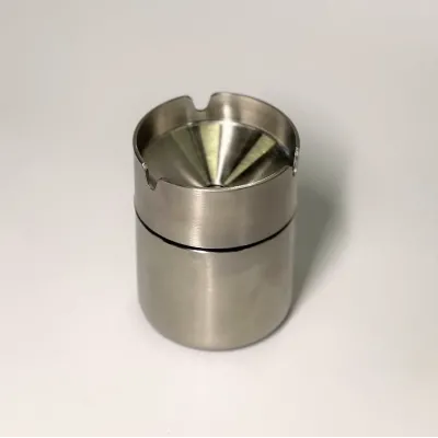 Попільничка настільна з нержавіючої сталі, хром 9см Mini