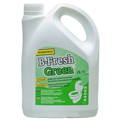 Рідина для біотуалету для нижнього бака b-fresh green 2 л