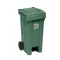 Сміттєвий бак з педаллю Stefanplast Bidone carrellato 120л