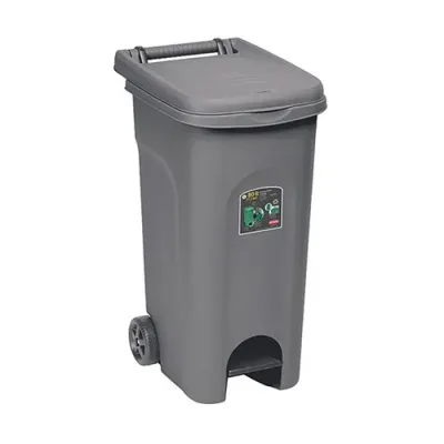 Сміттєвий бак з педаллю Stefanplast Urban Eco System 80л