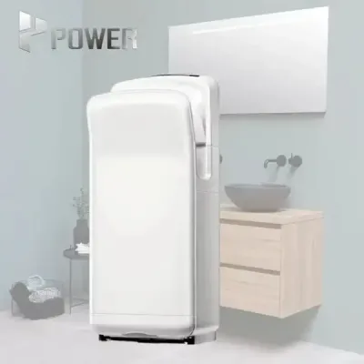 Сушарка для рук білий пластик Power High Airflow PW-70-1 White
