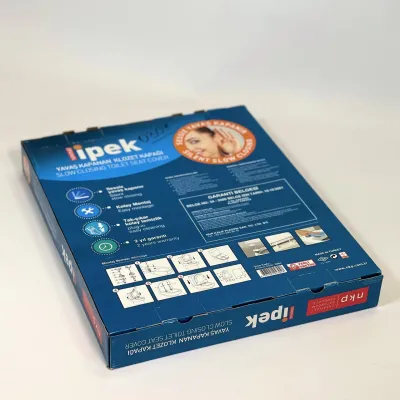 Сидіння поліпропіленове для унітазу Ipek 0304, Антибактеріальне туалетне сидіння з функцією мікроліфт
