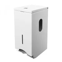 Тримач паперу туалетний стандарт. D452White