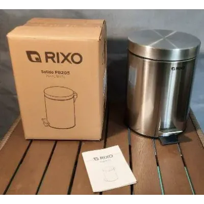 Урна з педаллю 12л Rixo SOLIDO PB212S