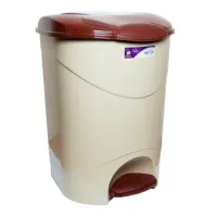 Відро для сміття з педаллю irak plastik bella №3 30л бежеве