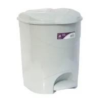 Відро для сміття з педаллю irak plastik bella №3 30л сіре