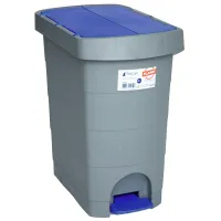 Відро з педаллю Planet Pelican 20 Л СЕРО-СИНЕЄ