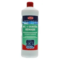 Висококонцентрований гель WC+SANITAR REINIGER Grun для санвузлів 1л